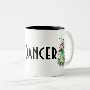 Caneca De Café Em Dois Tons Cancer Belly Dancer