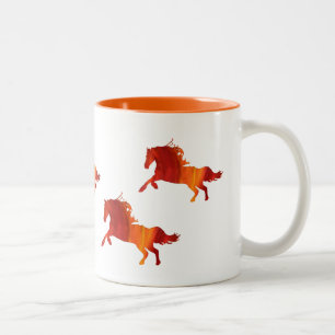 Caneca De Café Em Dois Tons Câncer De Duas Toneladas