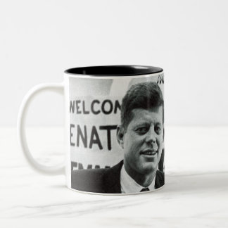 Caneca De Café Em Dois Tons Candidato Kennedy