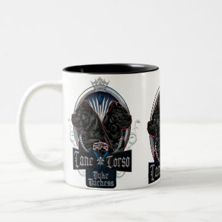 Caneca De Café Em Dois Tons Cane Corso X Duque e Duquesa