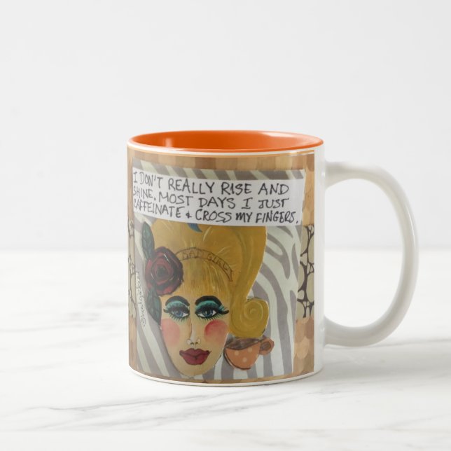 CANECA DE CAFÉ EM DOIS TONS CANECA- (Direita)