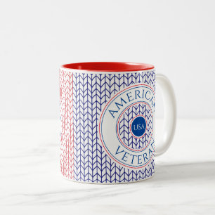 CANECA DE CAFÉ EM DOIS TONS CANECA AMERICANA VETERANO DE DUAS TONS