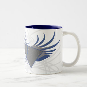 Caneca De Café Em Dois Tons Caneca atômica do Rev café