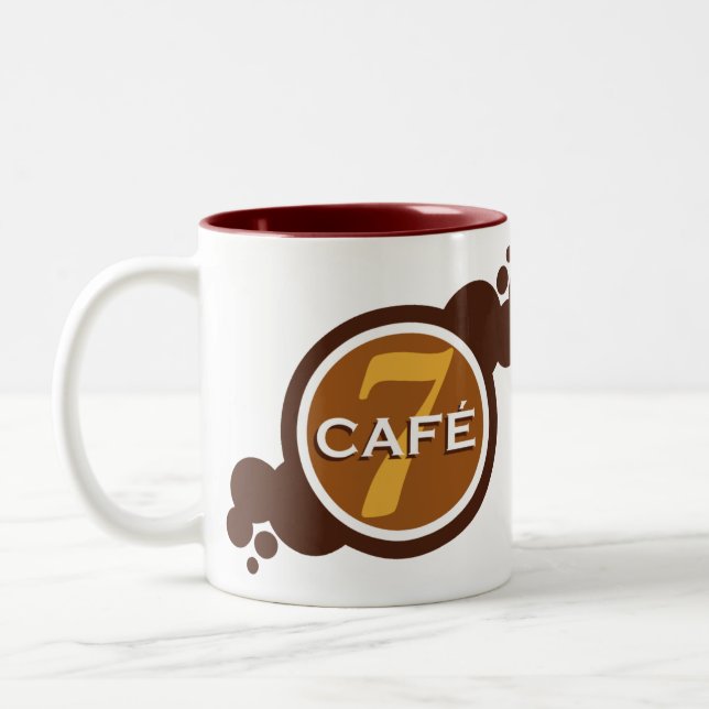 Caneca De Café Em Dois Tons Caneca Café 7 (Esquerda)