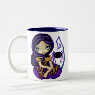 Caneca De Café Em Dois Tons "Caneca da senhorita Muffet pequena"