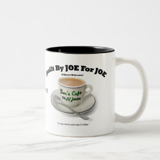 Caneca De Café Em Dois Tons Caneca de café do tom do café dois do café de JOE