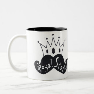 Caneca De Café Em Dois Tons Caneca de café real do tom de Stache dois