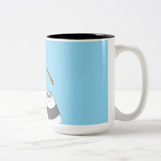 Caneca De Café Em Dois Tons “Caneca de Citação de Manhã Aconchegante”