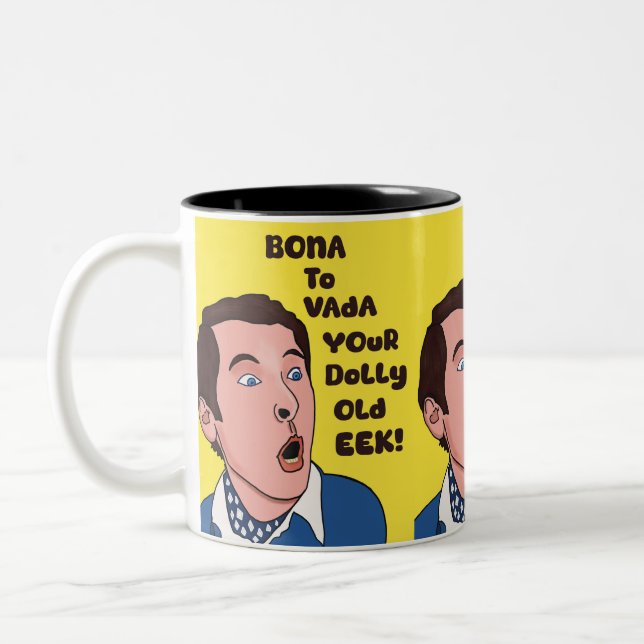 Caneca De Café Em Dois Tons Caneca-de-galinha (Esquerda)