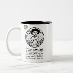Caneca De Café Em Dois Tons "Caneca do 2-Tom da cadeira confortável" de FICTS