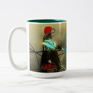 Caneca De Café Em Dois Tons Caneca do chá do café do dia das mães da casa d