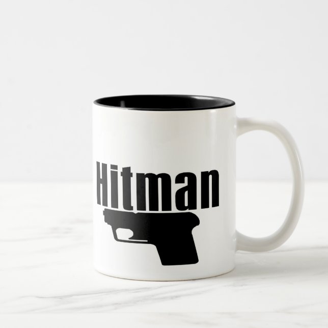 Caneca De Café Em Dois Tons caneca do tom do hitman dois (Direita)