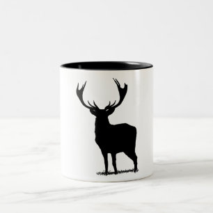 Caneca De Café Em Dois Tons Caneca do tom do veado dois