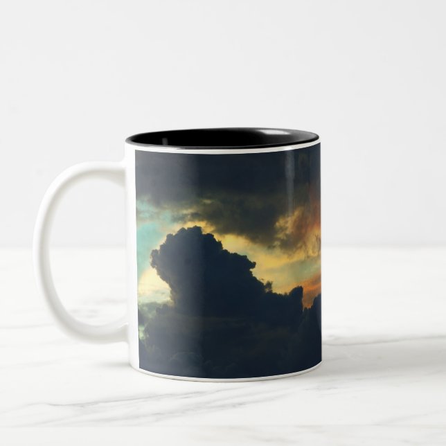 Caneca De Café Em Dois Tons Caneca em Dois Tons (Esquerda)