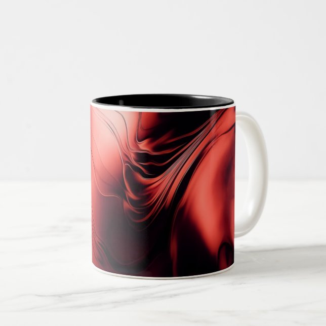 Caneca De Café Em Dois Tons Caneca em Dois Tons (Frente Esquerda)