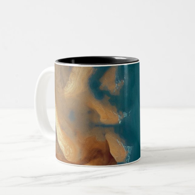 Caneca De Café Em Dois Tons Caneca em Dois Tons (Frente Esquerda)