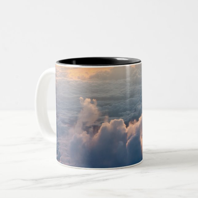 Caneca De Café Em Dois Tons Caneca em Dois Tons (Frente Esquerda)