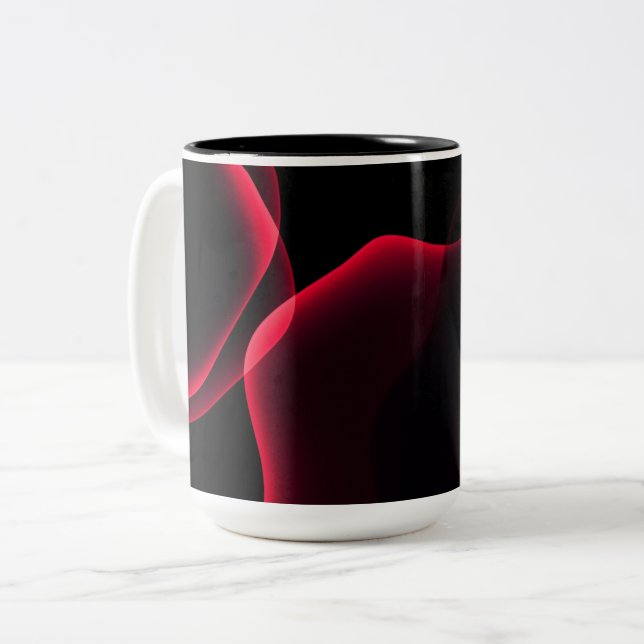 Caneca De Café Em Dois Tons Caneca em Dois Tons (Frente Esquerda)