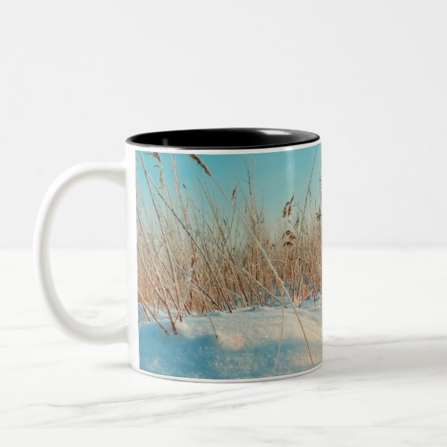 Caneca De Café Em Dois Tons Caneca em Dois Tons (Esquerda)