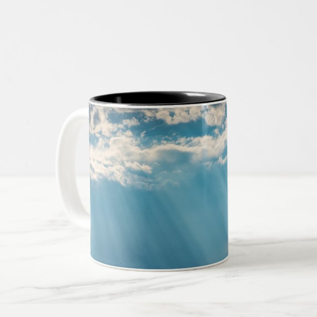 Caneca De Café Em Dois Tons Caneca em Dois Tons (Frente Esquerda)