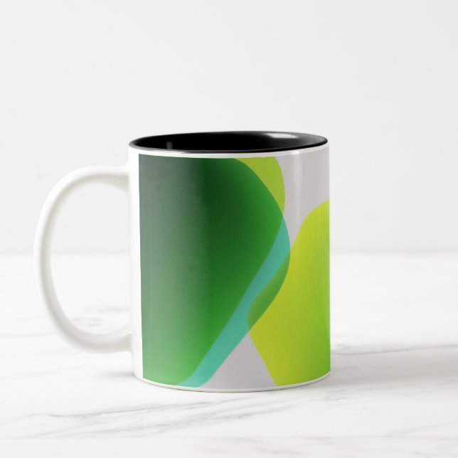 Caneca De Café Em Dois Tons Caneca em Dois Tons (Esquerda)