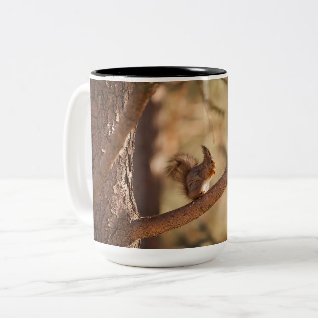 Caneca De Café Em Dois Tons Caneca em Dois Tons (Frente Esquerda)