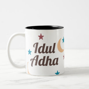 Caneca De Café Em Dois Tons Caneca Idul Adha - Eid Ul Adha 2026 Café Islâmico