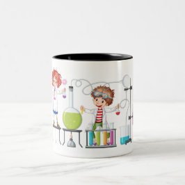 Caneca De Café Em Dois Tons "Caneca Mágica de Ciência Muppet: Infunda Seu Goli