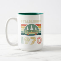 Caneca Retro Estabelecida em 1970