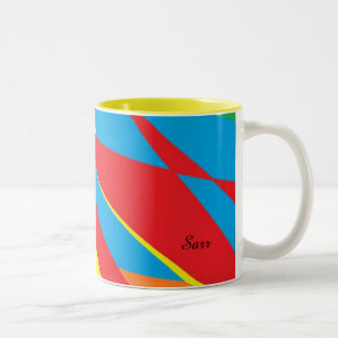 Caneca De Café Em Dois Tons Caneca: Viagem