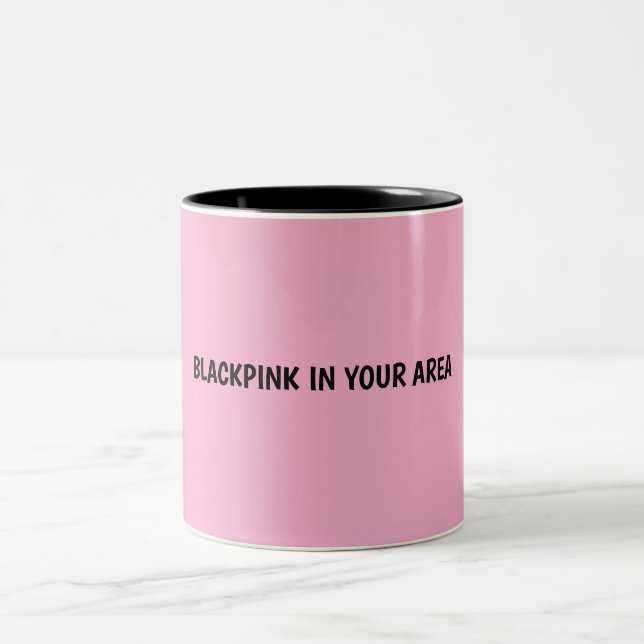 Caneca De Café Em Dois Tons Caneta especial BlackPink (Centro)