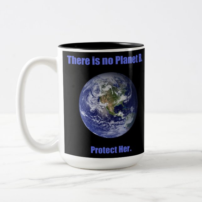 Caneca De Café Em Dois Tons Canhão da Terra (Esquerda)