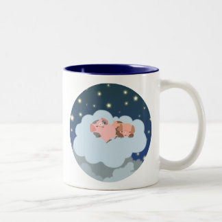 Caneca De Café Em Dois Tons Canhão de caneta