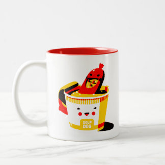Caneca De Café Em Dois Tons Canina