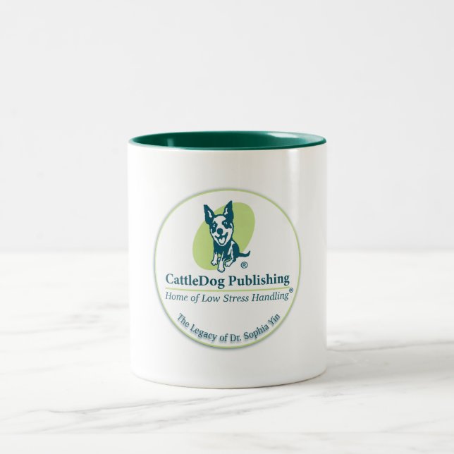 Caneca De Café Em Dois Tons Canino de Bovinos (Centro)