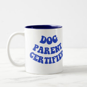 Caneca De Café Em Dois Tons Canino Parente Certified Mug