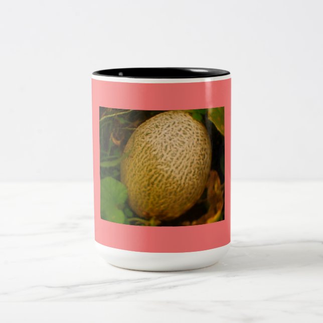 Caneca De Café Em Dois Tons Cantaloupe (Centro)