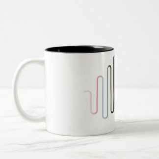 Caneca De Café Em Dois Tons Cantando Coffee Mug