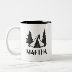 Caneca De Café Em Dois Tons Cantares Personalizados
