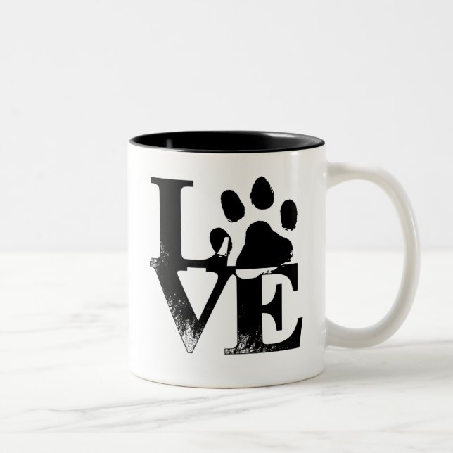 Caneca De Café Em Dois Tons Canw Print Mug (Direita)