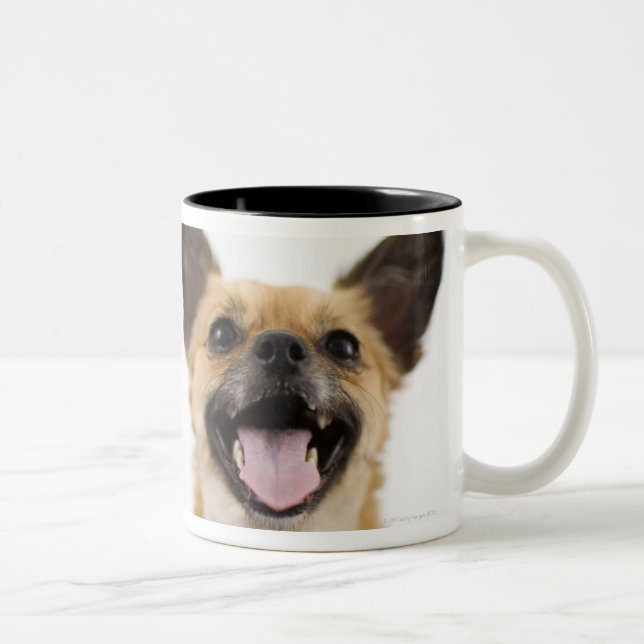 Caneca De Café Em Dois Tons Cão da ânsia (Direita)
