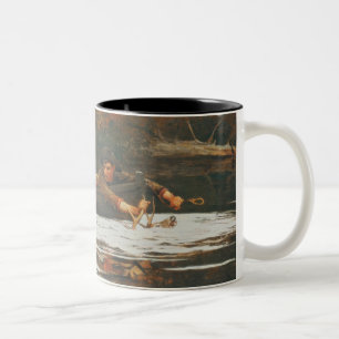Caneca De Café Em Dois Tons Cão e caçador, 1892 (óleo em canvas)