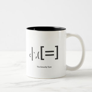 Caneca De Café Em Dois Tons cãozinho