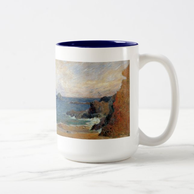 Caneca De Café Em Dois Tons Capa (Direita)