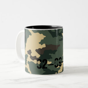 Caneca De Café Em Dois Tons Capa De Muster De Camuflagem Para iPads Coffee Mug