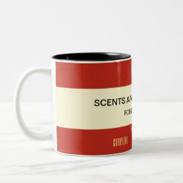 Caneca De Café Em Dois Tons Capa do livro personalizada do urso da vaia -