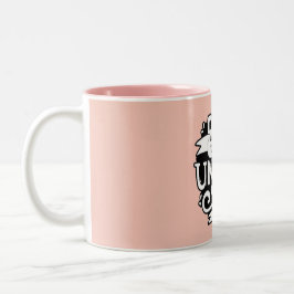 Caneca De Café Em Dois Tons Capacitar Mug de Cotação Motivacional