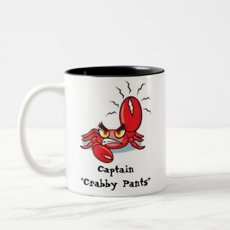 Caneca De Café Em Dois Tons Capitão Crabby Calça