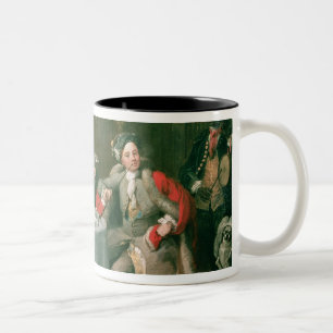 Caneca De Café Em Dois Tons Capitão Graham em sua cabine
