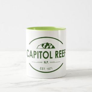 Caneca De Café Em Dois Tons Capitol Reef National Park